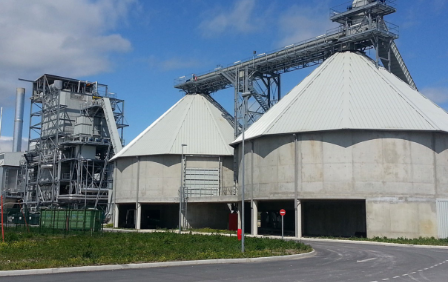 référence Olam chaudière biomasse CSR